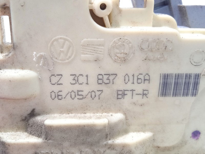 Recambio de cerradura puerta delantera derecha para audi q7 (4lb) 3.0 tdi quattro referencia OEM IAM 3C1837016A  