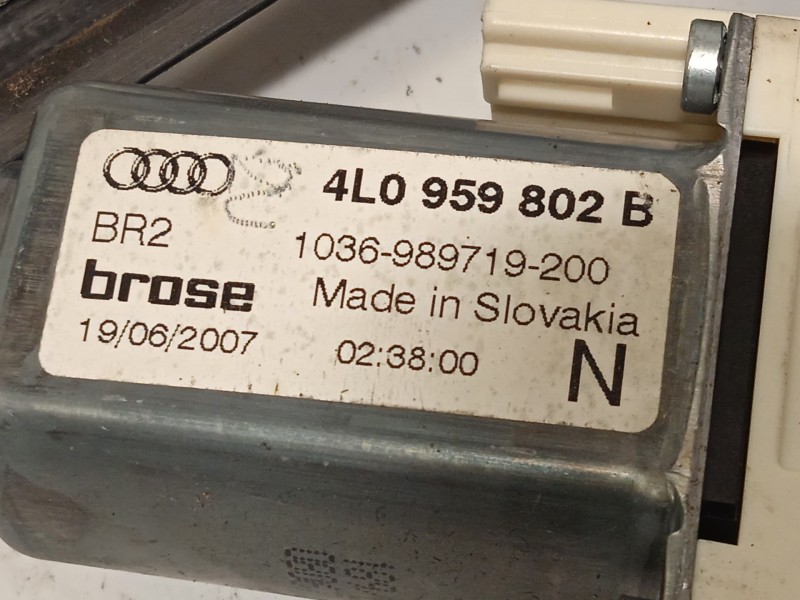 Recambio de elevalunas delantero derecho para audi q7 (4lb) 3.0 tdi quattro referencia OEM IAM 4L0837462A 4L0959802B 
