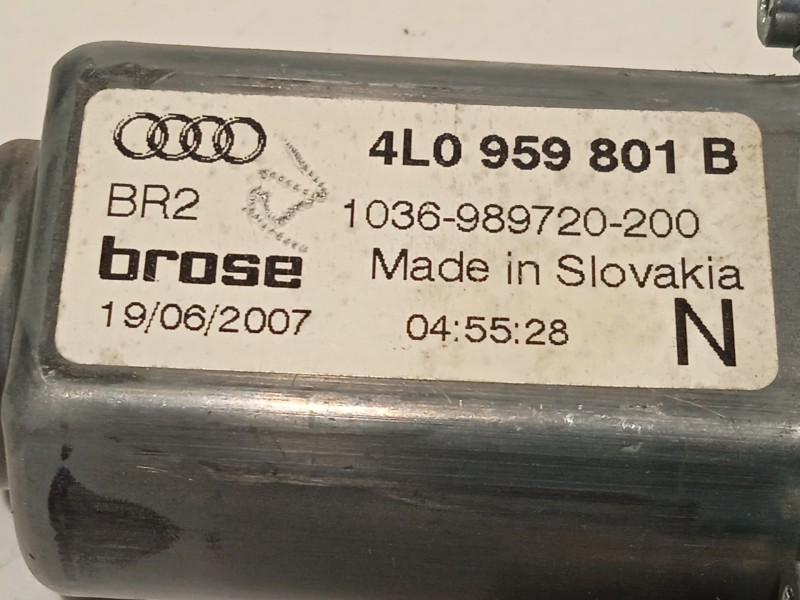 Recambio de elevalunas delantero izquierdo para audi q7 (4lb) 3.0 tdi quattro referencia OEM IAM 4L0837461A 4L0959801B 