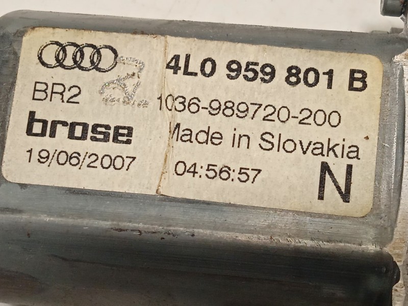 Recambio de elevalunas trasero izquierdo para audi q7 (4lb) 3.0 tdi quattro referencia OEM IAM 4L0959801B  