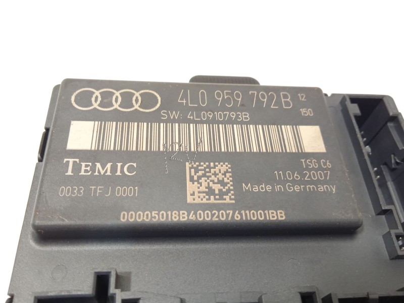 Recambio de modulo confort para audi q7 (4lb) 3.0 tdi quattro referencia OEM IAM 4L0959792B  