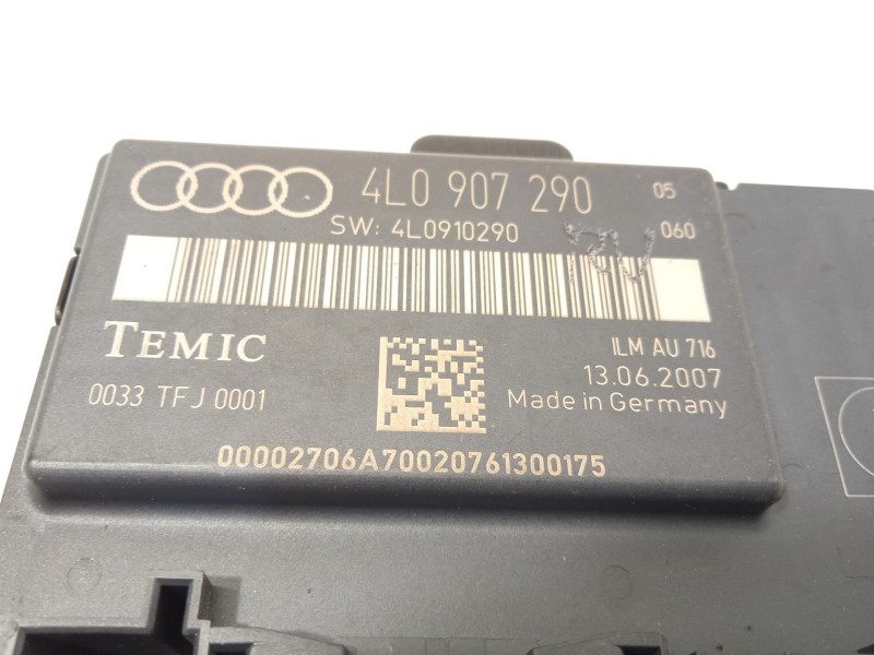 Recambio de modulo confort para audi q7 (4lb) 3.0 tdi quattro referencia OEM IAM 4L0907290  