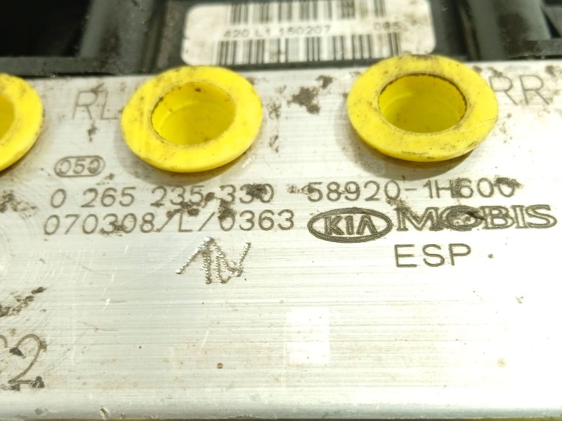 Recambio de abs para kia cee´d hatchback (ed) 1.6 crdi 115 referencia OEM IAM 589201H600  0265235330