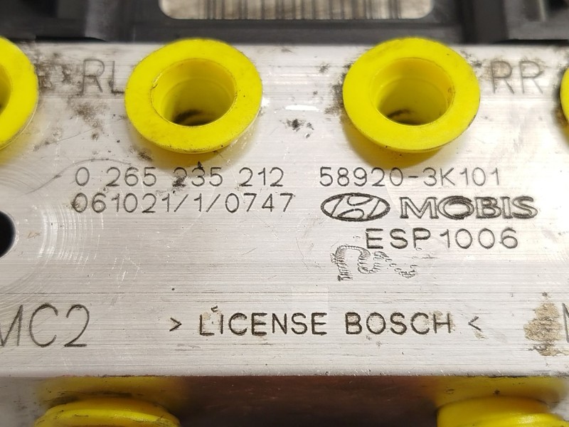 Recambio de abs para hyundai sonata v (nf) 2.0 crdi referencia OEM IAM 589203K101 0265950612 0265235212