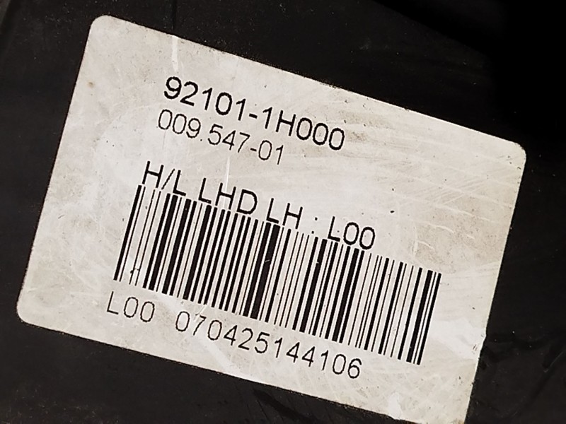 Recambio de faro izquierdo para kia cee´d hatchback (ed) 1.6 crdi 115 referencia OEM IAM 921011H000  