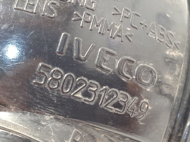 Recambio de piloto delantero derecho para iveco daily vi furgoneta 35s16, 35c16, 70c16 referencia OEM IAM 5802312349  