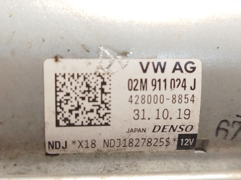Recambio de motor arranque para audi a1 sportback (gba) 25 tfsi referencia OEM IAM 02M911024J  4280008854