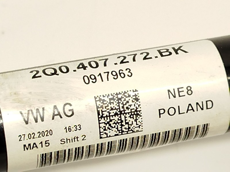 Recambio de transmision delantera derecha para audi a1 sportback (gba) 25 tfsi referencia OEM IAM 2Q0407272BK  