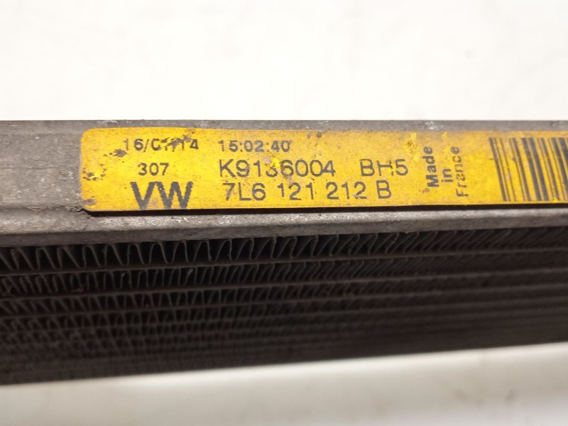 Recambio de radiador agua para audi q7 (4lb) 3.0 tdi quattro referencia OEM IAM 7L6121212B  