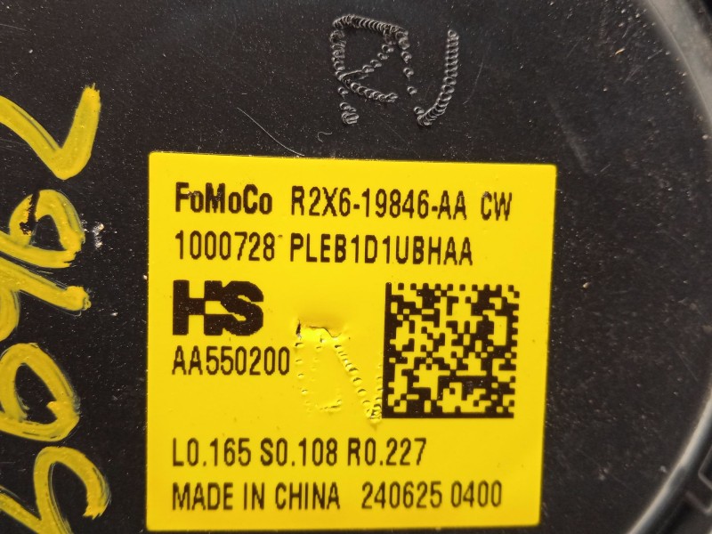 Recambio de motor calefaccion para ford tourneo courier 1.0 ecoboost referencia OEM IAM R2X619846AA 2067889 