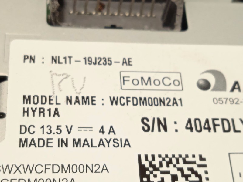 Recambio de modulo electronico para ford tourneo courier 1.0 ecoboost referencia OEM IAM NL1T19J235AE 2785310 