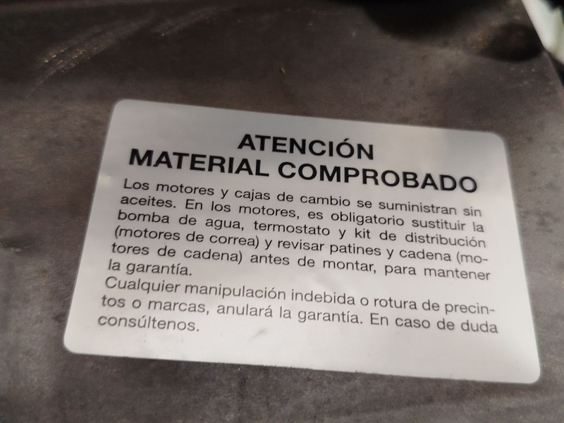 Recambio de motor completo para audi a1 sportback (gba) 25 tfsi referencia OEM IAM DKL DKLA 