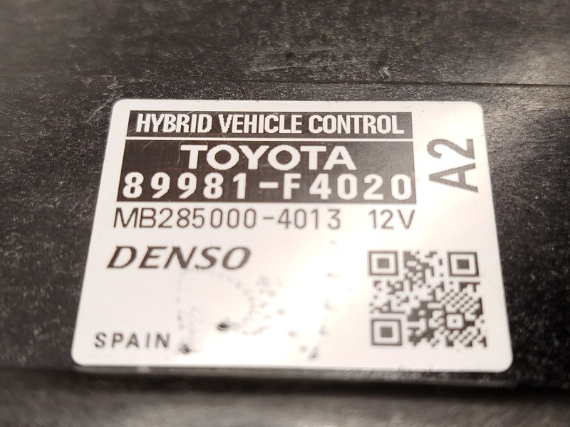 Recambio de modulo electronico para toyota c-hr (_x1_) 1.8 hybrid (zyx10_, zyx11_) referencia OEM IAM 89981F4020  2850004013