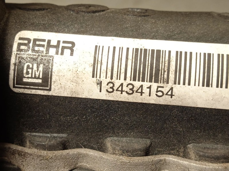 Recambio de radiador agua para opel insignia a (g09) 2.0 cdti (68) referencia OEM IAM 13434154  