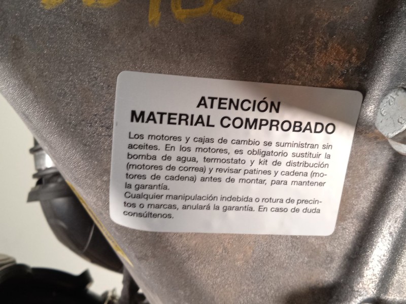 Recambio de motor completo para ford tourneo courier 1.0 ecoboost referencia OEM IAM B7NB  