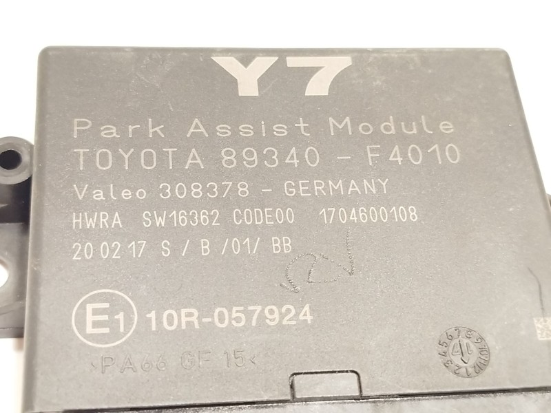 Recambio de modulo electronico para toyota c-hr (_x1_) 1.8 hybrid (zyx10_, zyx11_) referencia OEM IAM 89340F4010  