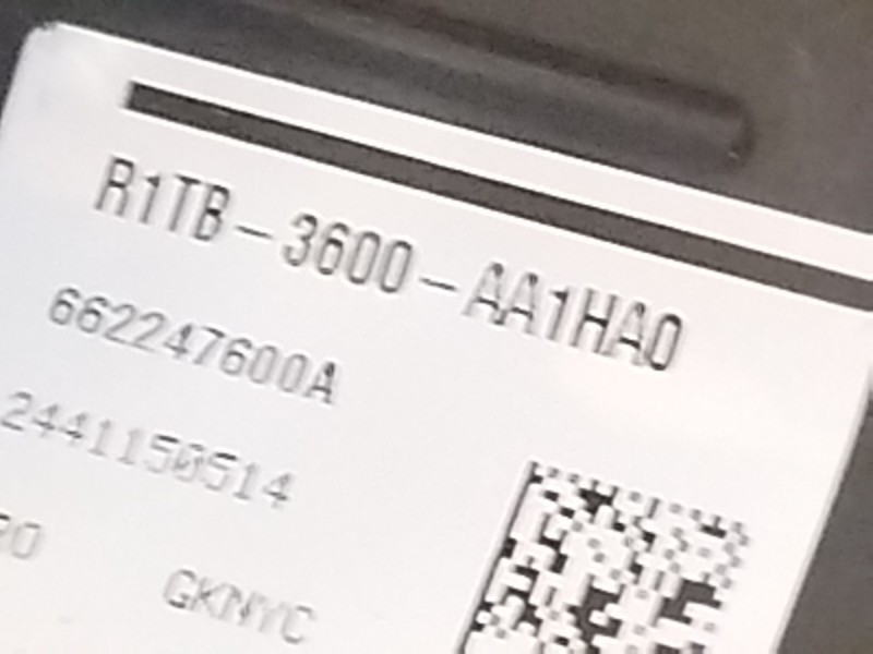 Recambio de volante para ford puma (j2k, cf7) 1.0 ecoboost mhev referencia OEM IAM R1TB3600AA1HA0 2750705 