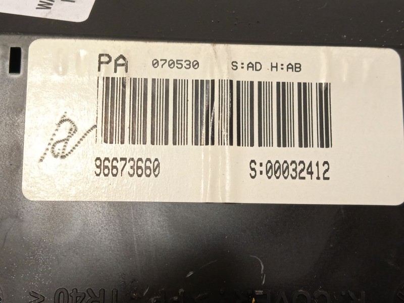 Recambio de cuadro instrumentos para opel antara a (l07) 2.0 cdti 4x4 referencia OEM IAM 96673660 96858438 