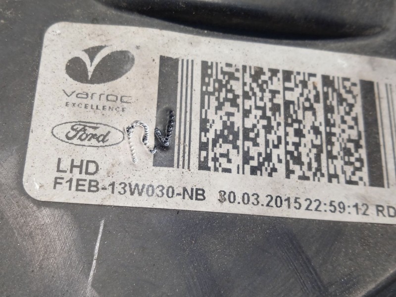 Recambio de faro izquierdo para ford focus iii sedán 1.0 ecoboost referencia OEM IAM F1EB13W030NB 2060612 