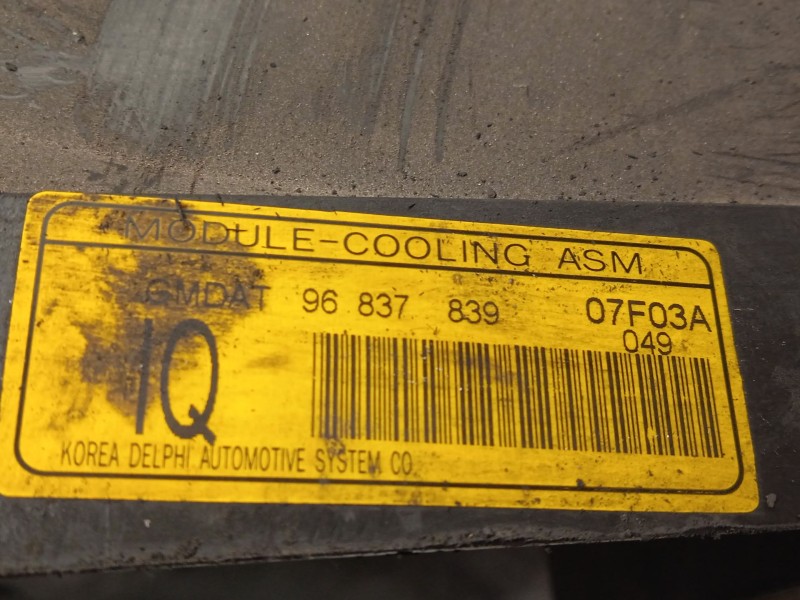 Recambio de electroventilador para opel antara a (l07) 2.0 cdti 4x4 referencia OEM IAM 96837839 96829535 