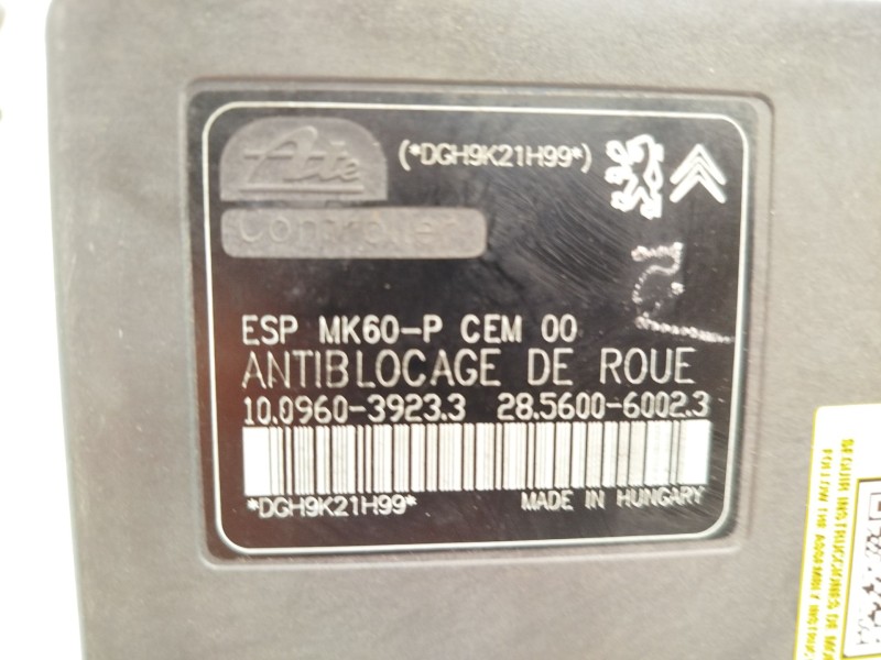 Recambio de abs para peugeot 207/207+ (wa_, wc_) 1.6 hdi referencia OEM IAM 9665898980 10020604124 10096039233