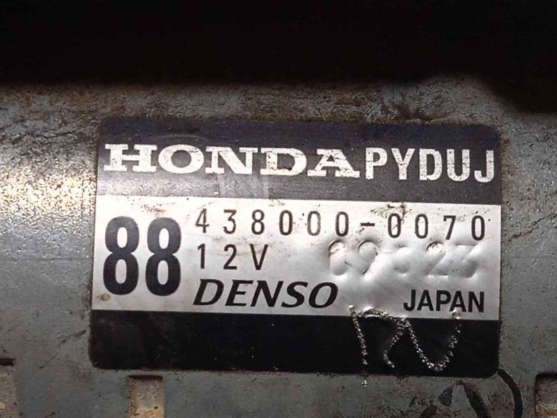 Recambio de motor arranque para honda cr-v 1.6 dtec cat referencia OEM IAM 4380000070  PYDUJ - Blanco 4
