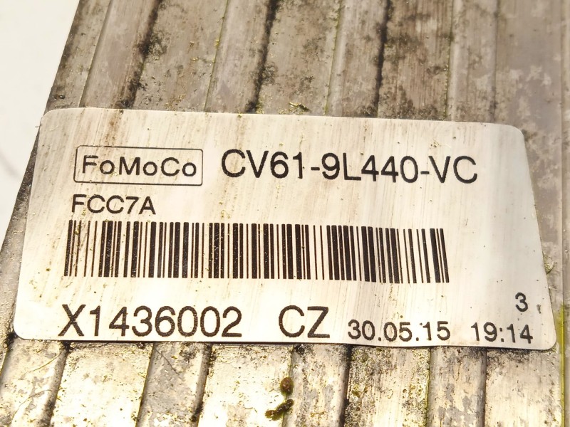 Recambio de intercooler para ford focus iii sedán 1.0 ecoboost referencia OEM IAM CV619L440VC 2026747 