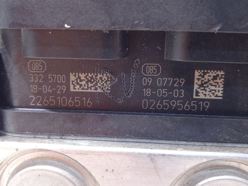 Recambio de abs para fiat ducato autobús (250_) 115 multijet 2,0 d referencia OEM IAM 52065547 0265956519 269766