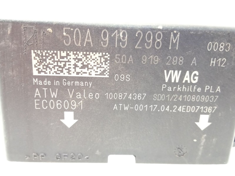 Recambio de modulo electronico para seat arona (kj7, kjp) 1.0 tsi referencia OEM IAM 5QA919298M  