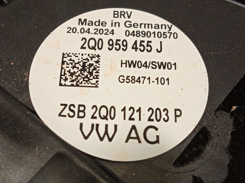 Recambio de electroventilador para seat arona (kj7, kjp) 1.0 tsi referencia OEM IAM 2Q0121203P 2Q0121207N 2Q0959455J