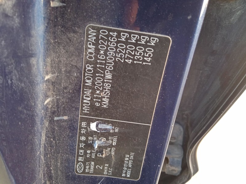 hyundai santa fé ii (cm) del año 2007