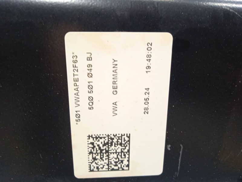 Recambio de puente trasero para cupra leon (kl1, ku1, kug) 1.5 tsi referencia OEM IAM 5Q0501049BJ  