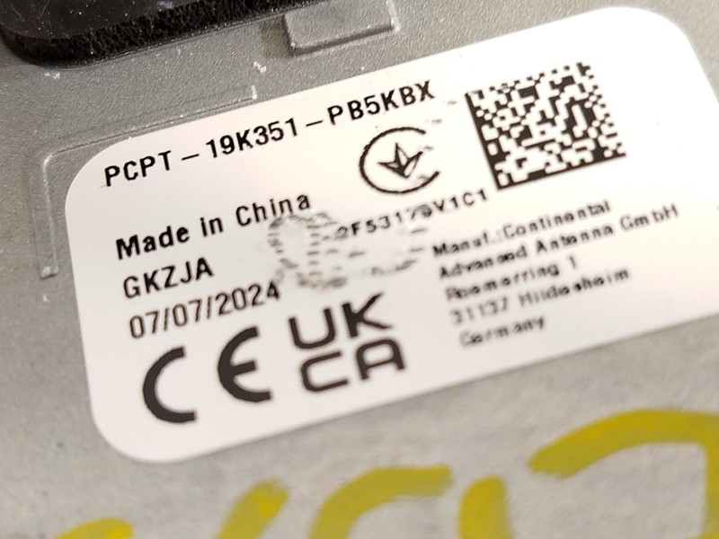 Recambio de antena para ford puma (j2k, cf7) 1.0 ecoboost referencia OEM IAM PCPT19K351PB5KBX 2812427 