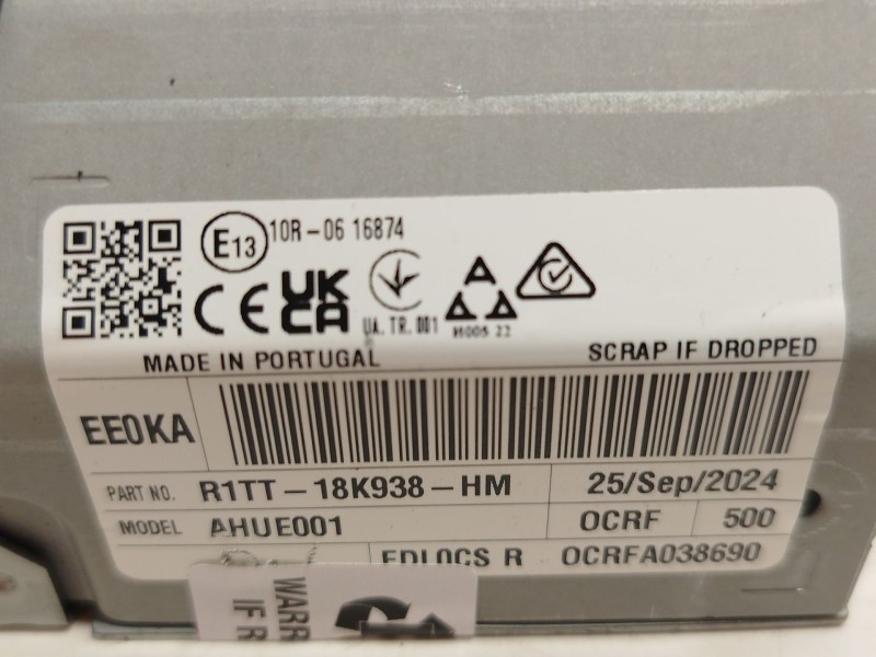 Recambio de modulo electronico para ford puma (j2k, cf7) 1.0 ecoboost referencia OEM IAM R1TT18K938HM 2829360 