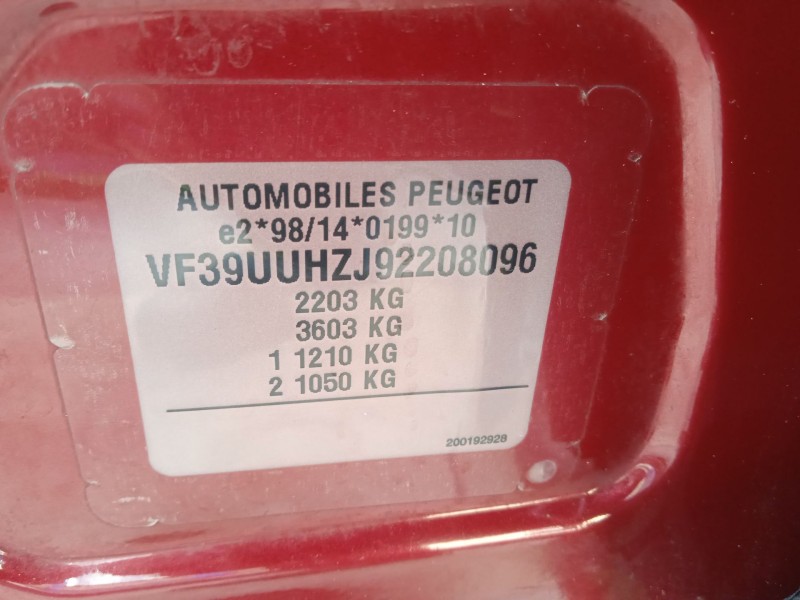 peugeot 607 (9d, 9u) del año 2007