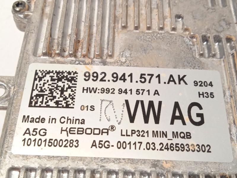 Recambio de centralita led izquierda para cupra leon (kl1, ku1, kug) 1.5 tsi referencia OEM IAM 992941571AK  