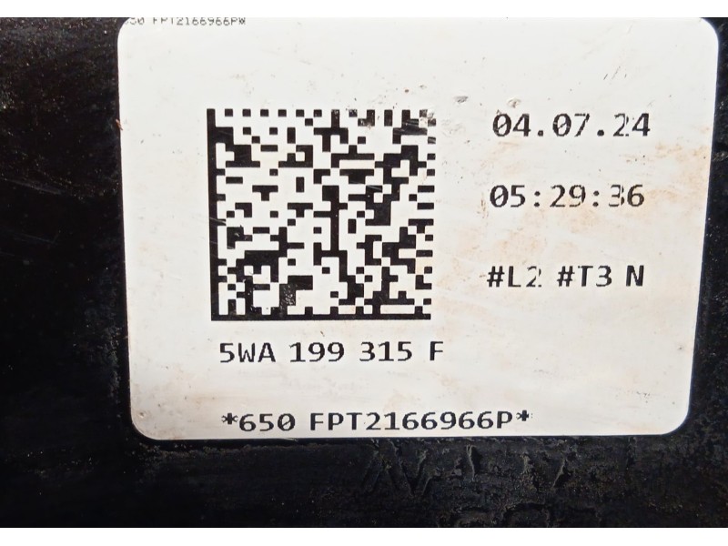 Recambio de puente delantero para cupra leon (kl1, ku1, kug) 1.5 tsi referencia OEM IAM 5WA199315F  