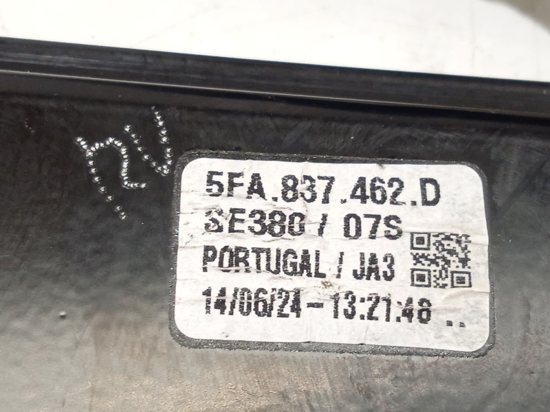 Recambio de elevalunas delantero derecho para cupra leon (kl1, ku1, kug) 1.5 tsi referencia OEM IAM 5FA837462D 5Q0959802C 