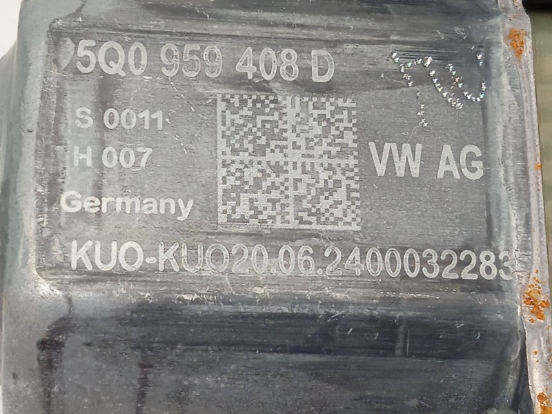 Recambio de elevalunas trasero derecho para cupra leon (kl1, ku1, kug) 1.5 tsi referencia OEM IAM 5FA839462A 5Q0959408D 