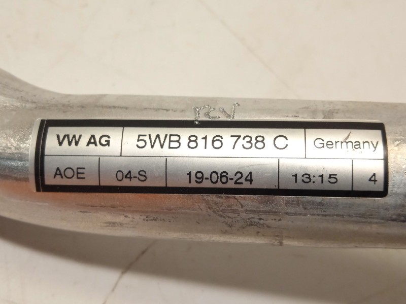 Recambio de tubos aire acondicionado para cupra leon (kl1, ku1, kug) 1.5 tsi referencia OEM IAM 5WB816738C  