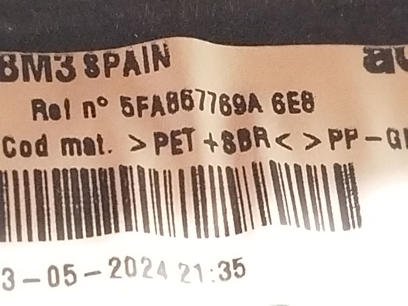 Recambio de bandeja trasera para seat leon (kl1, klg) 1.0 tsi mild hybrid referencia OEM IAM 5FA867769A 5FA867769A6E8 