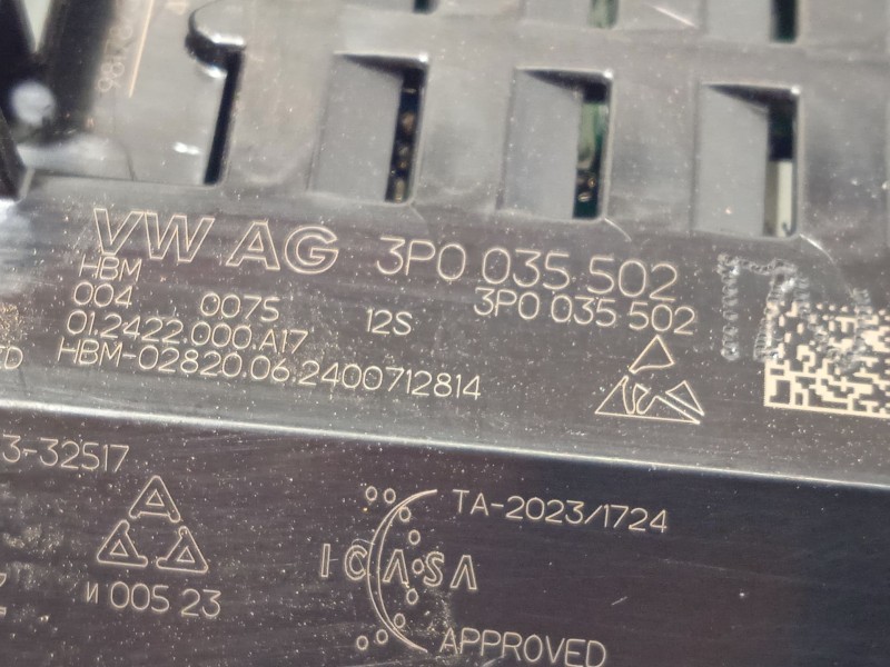 Recambio de modulo electronico para cupra leon (kl1, ku1, kug) 1.5 tsi referencia OEM IAM 3P0035502  