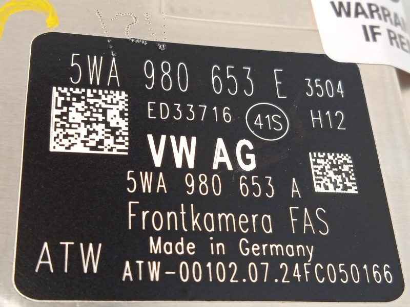 Recambio de modulo electronico para cupra leon (kl1, ku1, kug) 1.5 tsi referencia OEM IAM 5WA980653E  