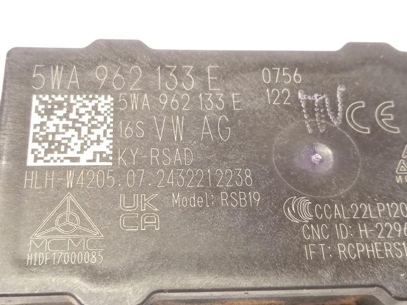 Recambio de antena para cupra leon (kl1, ku1, kug) 1.5 tsi referencia OEM IAM 5WA962133E  