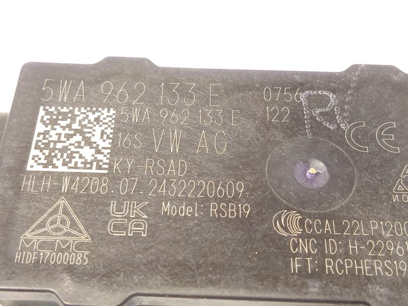 Recambio de antena para cupra leon (kl1, ku1, kug) 1.5 tsi referencia OEM IAM 5WA962133E  