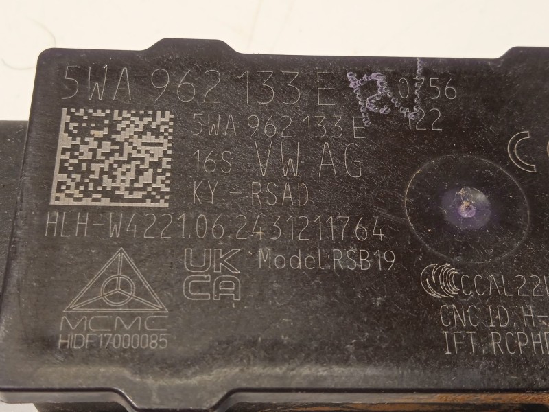 Recambio de antena para cupra leon (kl1, ku1, kug) 1.5 tsi referencia OEM IAM 5WA962133E  