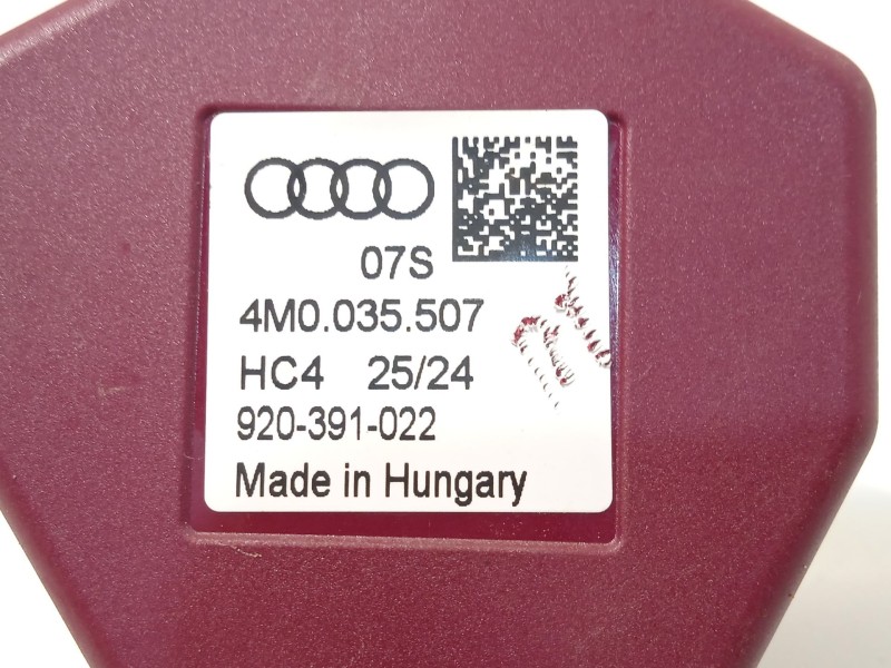 Recambio de antena para cupra leon (kl1, ku1, kug) 1.5 tsi referencia OEM IAM 4M0035507  