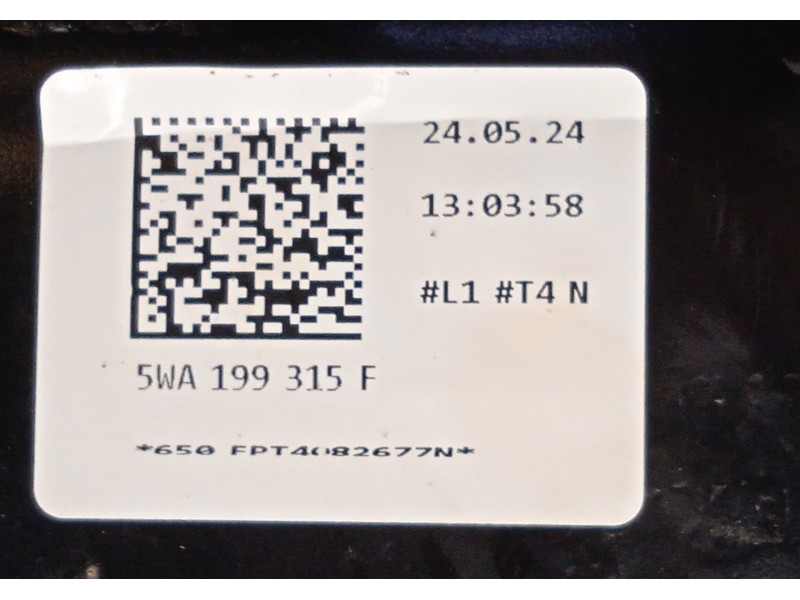 Recambio de puente delantero para seat leon (kl1, klg) 1.0 tsi mild hybrid referencia OEM IAM 5WA199315F  