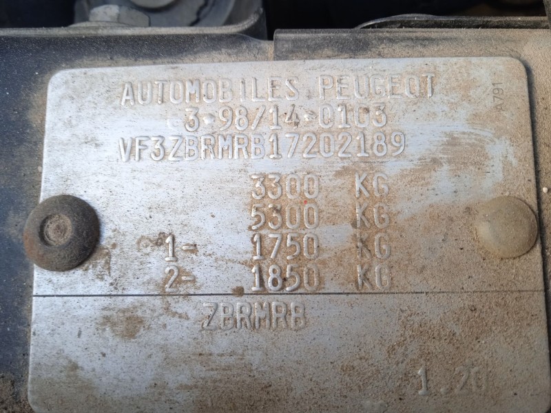 peugeot boxer autobús (244, z_) del año 2003