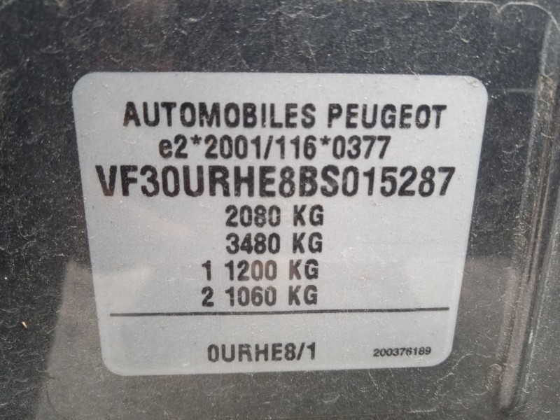 peugeot 3008 i monospace (0u_) del año 2011